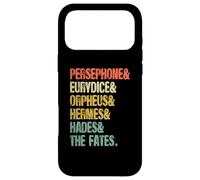 Perséphone & Eurydice & Orphée & Hermes & Hadès & The Fates Coque pour iPhone 17 Pro Max