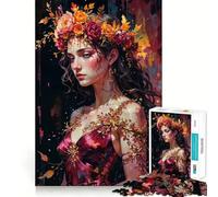 Perséphone︰ Le dernier murmure de l'automne Puzzle 1000 pièces pour Adolescents Améliore la mémoire Détendez-Vous Bordure précise Cadeau créatif (38x52cm)