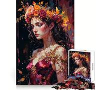 Perséphone︰ Le dernier murmure de l'automne Puzzle 1000 pièces pour Adolescents Améliore la mémoire Détendez-Vous Bordure précise Cadeau créatif (38x52cm)