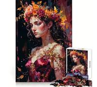 Perséphone︰ Le dernier murmure de l'automne Puzzle de 1000 pièces pour Adultes Puzzle Think Toy Maison Profitez de la découpe Fine Cadeau de Noël (38x26cm)