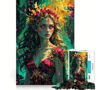 Perséphone, Reine des Deux royaumes, Puzzle de 1000 pièces pour Adolescents, Jeu de logique Solide, Divertissement paisible, découpe de précision, Cadeau Exceptionnel (38x52cm)