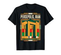 Persepolis Drapeau de l'Iran Porte de Toutes Les Nations Perse Antique T-Shirt