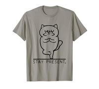 Persian Cat Stay Present T-Shirt