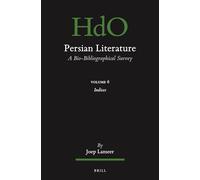 Persian Literature, a Bio-bibliographical Survey: Index (6)
