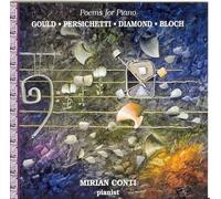 Persichetti, Gould, Diamond, Bach : Poems for Piano