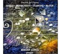 Persichetti, Gould, Diamond, Bach : Poems for Piano