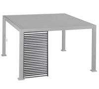 Persienne 1,3 M Pour Pergola Evora 4 X 3 M Graphite - Hespéride Multicolore