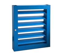 Persienne Aluminium Extérieur Lame Elliptique 10cm Volet Orientable Manuel