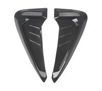 Persienne Couverture Autocollants 3D Car Shark pour ouïes latérales d'aile, compatibles avec Geely, Coolray, Atlas et Boyue NL3. Persiennes de Lunette arrière(Black)