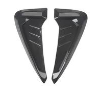 Persienne Couverture Autocollants décoratifs 3D Car Shark pour ouïes latérales d'aile, Capot et Sortie d'air, compatibles avec Les modèles BYD. Pare-soleils pour vitres latérales Auto(Black)