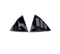 Persienne Couverture Compatible avec Skoda Octavia MK4 Berline 2021-2023 : Cache-Volant latéral de vitre arrière, Autocollant, Prise d'air en ABS Persiennes de Lunette arrière(Gloss Black)