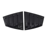 Persienne Couverture Compatible avec Subaru WRX STi 2015-2021 : Cache-volet de Lunette arrière, Garniture d'aération latérale, Accessoires Pare-Brise Persiennes de Lunette arrière(Gloss Black)