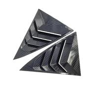 Persienne Couverture Compatible avec Toyota Camry Berline 2006-2017 : Cache-Volant latéral de vitre arrière, Autocollant, Prise d'air en ABS Persiennes de fenêtre latérale(2006-2011)