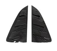 Persienne Couverture Compatible avec VW Polo MK5 6R 6C 2011-2017 : Cache-Volant de Custode arrière, Autocollant en ABS Persiennes de fenêtre latérale(Carbon Look)