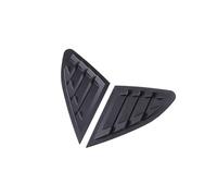 Persienne Fenêtre Garniture Autocollant de Garniture de Couvercle de volet latéral de fenêtre arrière de Voiture pour Chevrolet Malibu 2016-2020 Persiennes fenêtre(Matte Black)