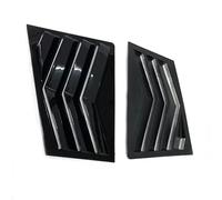 Persienne Fenêtre Garniture Compatible avec Kia Sportage KX5 2011-2015 : Cache-Volant latéral de vitre arrière, Autocollant, Prise d'air. Volets des Vitres Latérales Arrière(Carbon)