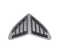 Persienne Fenêtre Garniture Compatible avec Malibu 2016-2021 - Cache-Volant latéral de vitre arrière - Autocollant de Ventilation - ABS Volets des Vitres Latérales Arrière(Matte Black)