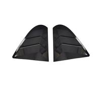 Persienne Fenêtre Garniture Compatible avec Mitsubishi Lancer EX X Evo 2008-2018 : Cache-Volant latéral de vitre arrière, Autocollant, Prise d'air Volets des Vitres Latérales Arrière(Carbon)