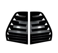 Persienne Fenêtre Garniture Compatible avec VW Golf MK5 2004-2008 GTI R32, Cache-Volant latéral de vitre arrière, Autocollant en ABS Volets des Vitres Latérales Arrière(Gloss Black)