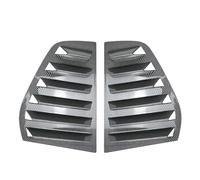 Persienne Fenêtre Garniture Convient pour VW Golf 5 MK5 2003-2010, grilles d'aération latérales arrière, volet Triangulaire, décoration, Autocollant(Carbon Fiber Look)