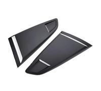 Persienne Fenêtre Garniture Couvercle de Ventilation latérale pour Lunette arrière de Voiture, Compatible avec Ford Mustang 2015-2020(Matte Black)