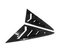 Persienne Fenêtre Garniture D’évent Latéral pour VW pour Golf 7 MK7 Hatchback 2014 2015 2016 2017 2018 2019 Pare-Soleil Voiture(Noir Brillant)