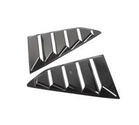 Persienne Fenêtre Garniture Lot de 2 becquets de Protection pour Volets arrière de Voiture, adaptés à la Camaro 2016-2018(Carbon Fiber)