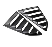 Persienne Fenêtre Garniture Lot de 2 becquets de Protection pour Volets de Lunette arrière de Voiture, adaptés aux Chevrolet Chevy Camaro 2016-2022(Carbon Fiber)