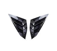 Persiennes De Fenêtre Latérale Arrière Becquet De Pare-Brise pour Accord 10e Génération 1/4 2018 2019 2020 YTdhfDGJ(Carbon Fiber Look)