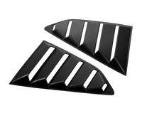 Persiennes de fenêtre latérale Cache décoratif de Ventilation de Lunette arrière pour Chevrolet Camaro 2017-2023 - Accessoires extérieurs Persiennes de Lunette arrière(Glossy Black)