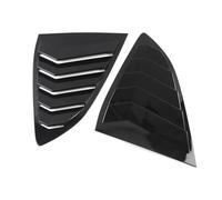 Persiennes de fenêtre latérale Compatible avec Honda CR-V CRV 2017-2022 - Cache-Volant latéral de vitre arrière - Autocollant en ABS Persiennes de Lunette arrière(Gloss Black)