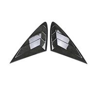 Persiennes de fenêtre latérale Compatible avec Hyundai Sonata 2020-2022 : Cache-Volant latéral de persienne arrière, Autocollant, Prise d'air en ABS Persiennes de Lunette arrière(Carbon)