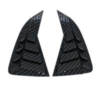 Persiennes de fenêtre latérale Lot de 2 pièces pour KIA Rio K2 Berline 2011-2015 (Version Russe) : Cache-perceuse Lunette arrière, volet d'aération latéral, Prise d'air Persiennes de Lunette arrière