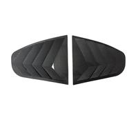 Persiennes de fenêtres latérales Lot de 2 grilles d'aération latérales de Custode arrière pour Skoda Octavia (2008-2012) en ABS Persiennes fenêtre(Carbon Look)