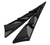 Persiennes de Lunette arrière Autocollants décoratifs Noirs pour Capot de Voiture, caches d'aération latéraux (1 Paire). Pare-soleils pour vitres latérales Auto