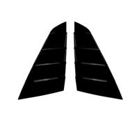 Persiennes de Lunette arrière Cache-Volant latéral de Lunette arrière pour Ford Mustang MK7 2024-2025 - Kit Garniture, Autocollant et Prise d'air pour Persienne Couverture(Gloss Black)