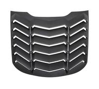 Persiennes de lunette arrière compatibles avec Ford Mustang 2015-2021 Pare-soleil de pare-brise Vent GT Fit All Weather ABS (noir mat)