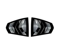 Persiennes De Lunette ArrièRe Couvercle D'ombrage pour Garniture Latérale Arrière De Voiture, pour BMW pour Série 3 G20 320i 325i 330i M340i 2019 2020 2021-2023(Black)