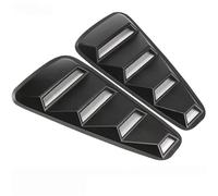 Persiennes de Lunette arrière Prise d'air latérale 1/4, tuyère, valve de ventilation, persiennes de fenêtre, cache-prise, compatible avec Ford Mustang 2005-2014 Pare-soleils pour vitres latérales auto