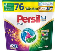 Persil Color 4 en 1 DISCS 76 lavages, lessive avec technologie de propreté en profondeur, lessive pour linge pur et fraîcheur hygiénique pour la machine