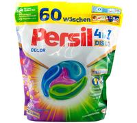 Persil Disques Couleur 1 x 60 Pièce 4in1 Tiefenrein Produit à Laver Caps 20-95°
