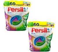 Persil Discs COLOR 2 X 60 Pièces 4in1 Nettoyant Profond Capsules 20-95°