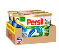 Persil Discs universels 4 en 1 (104 lavages), lessive complète avec technologie de nettoyage en profondeur et fraîcheur longue durée, lessive pour couleurs vives