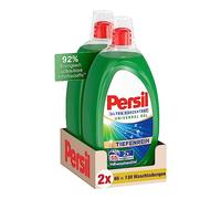 Persil Lessive gel universel ultra concentrée 130 charges de lavage (2 x 65), détergent liquide hautement concentré avec technologie Rein-Plus pour éliminer les taches les plus tenaces