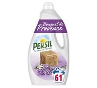 Persil - Lessive Liquide Bouquet de Provence - Parfum au extraits naturels de lavande & au Savon de Marseille - 61 lavages - Encore Plus Efficace Même à Froid - Testée Dermatologiquement