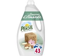 Persil Lessive Liquide Douceur d'Amande Savon de Marseille, 43 Lavages