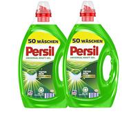 Persil Lot de 2 gels puissants universels Excellence Lessive liquide avec technologie de propreté en profondeur 100 (2 x 50) Lavages