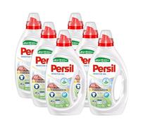 Persil Sensitive Gel (6 x 20 lavages), lessive liquide pour personnes allergiques et bébés, avec aloe vera apaisant pour les peaux sensibles, efficace de 20 °C à 95 °C
