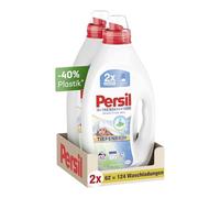 Persil Ultra concentré Sensitive Gel (124 lavages), lessive liquide pour les personnes allergiques et les bébés dans un flacon plus petit pour moins de plastique, élimine les taches tenaces, testé