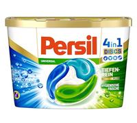 Persil Universal Discs 4 en 1 (16 lavages), lessive complète avec technologie de nettoyage en profondeur Plus et fraîcheur durable, lessive pour des couleurs vives